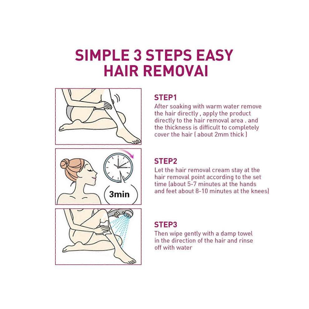 Crème dépilatoire pour peau sensible, crème dépilatoire pour poils pubiens, crème dépilatoire pour le corps