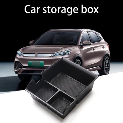 Úložný box do auta 3 mřížky Plastový úložný box na loketní opěrku pro středovou konzolu pro Yuan Plus