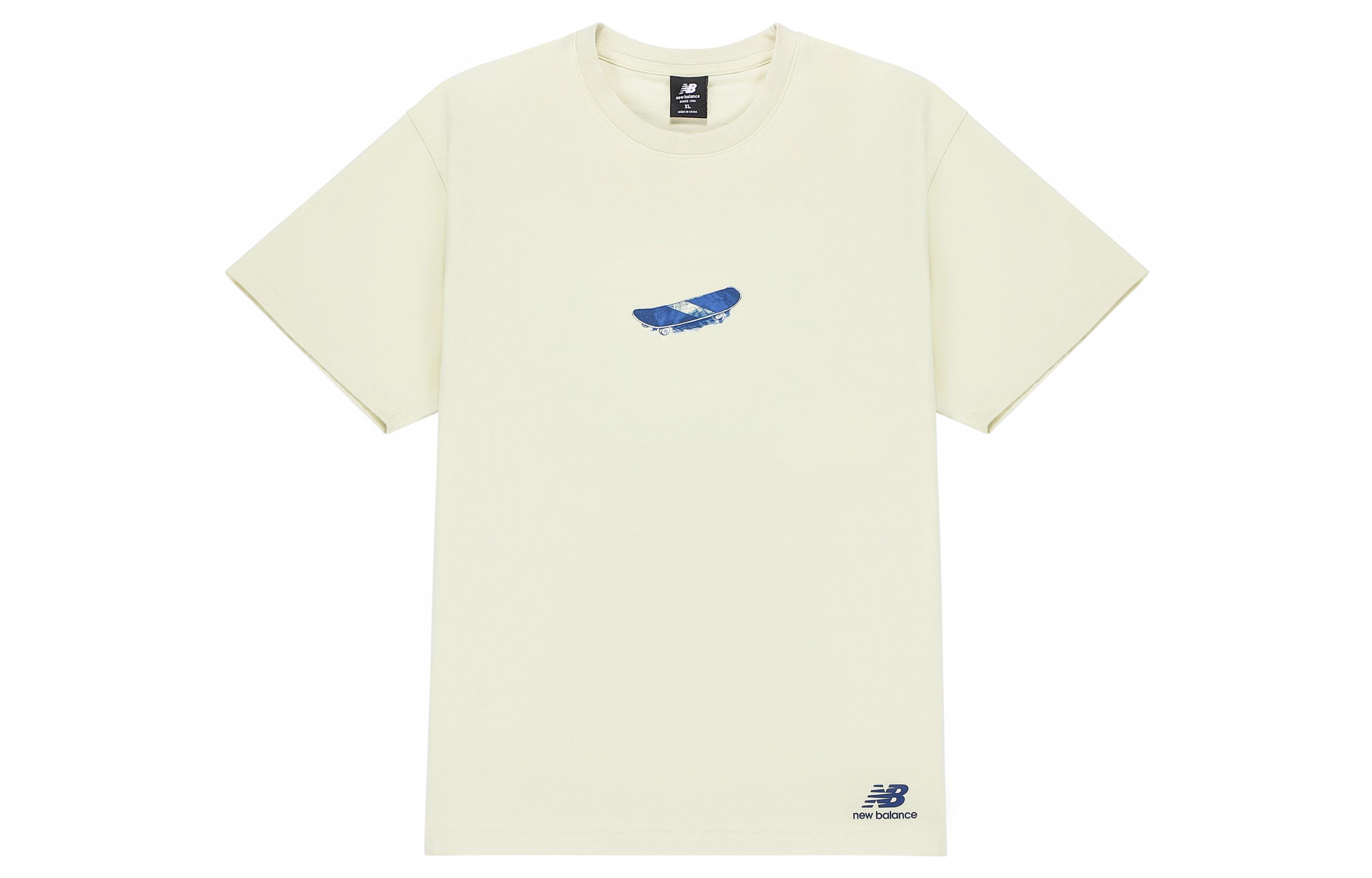 New Balance ANB SS22 T Shirt Men s Yellow Green AMT22376-CIW L