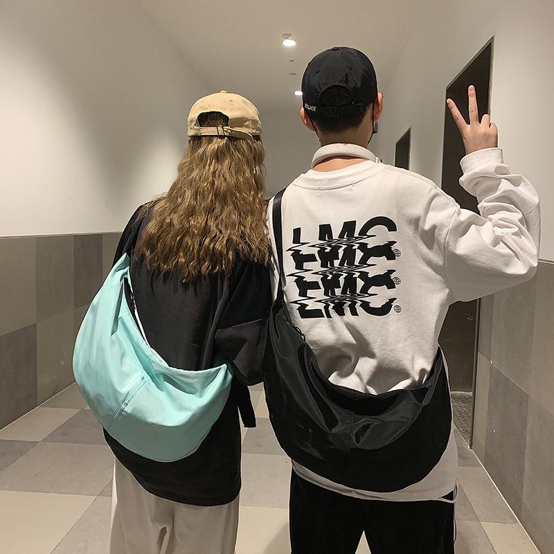 Japanese Style Large Capacity Crossbody Backpack for Men and Women – Trendy and Simple