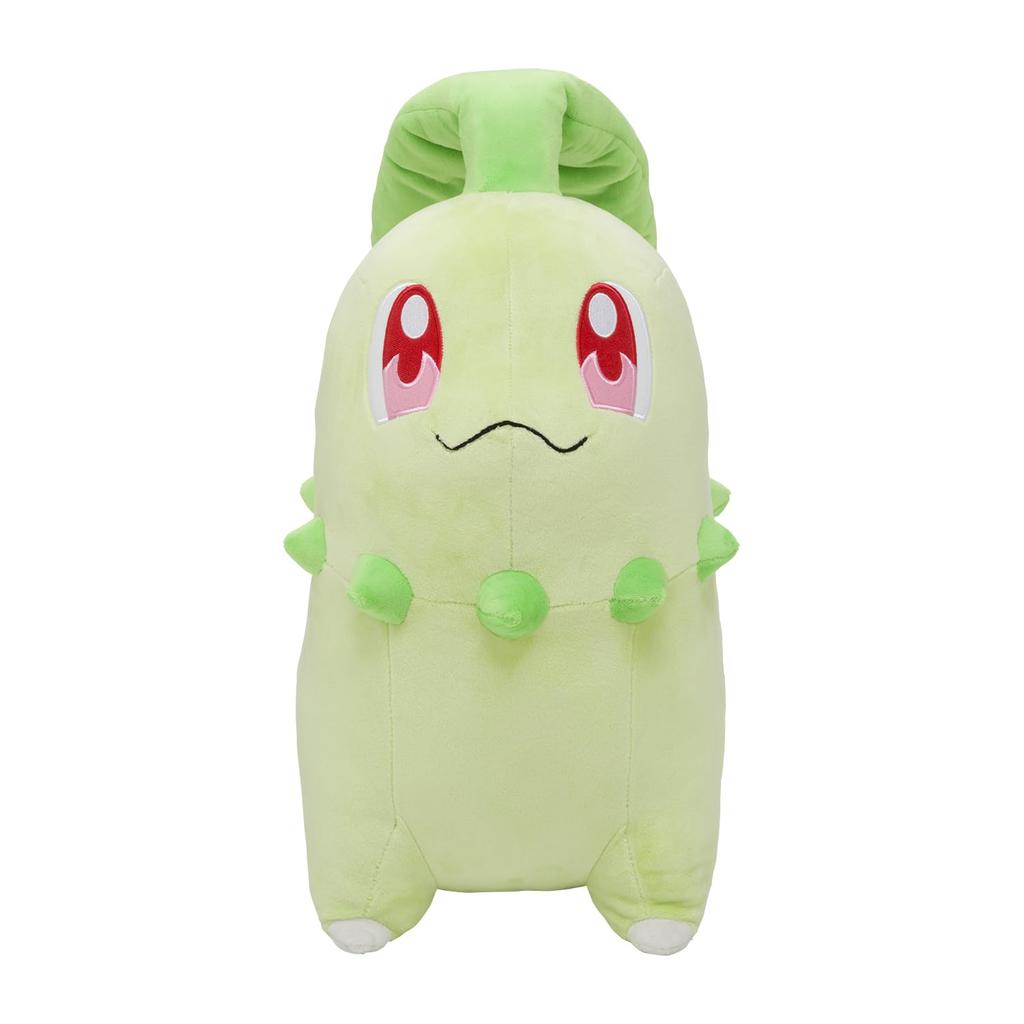 Pokémon Center Original Plush Toy Life-Size Chikorita