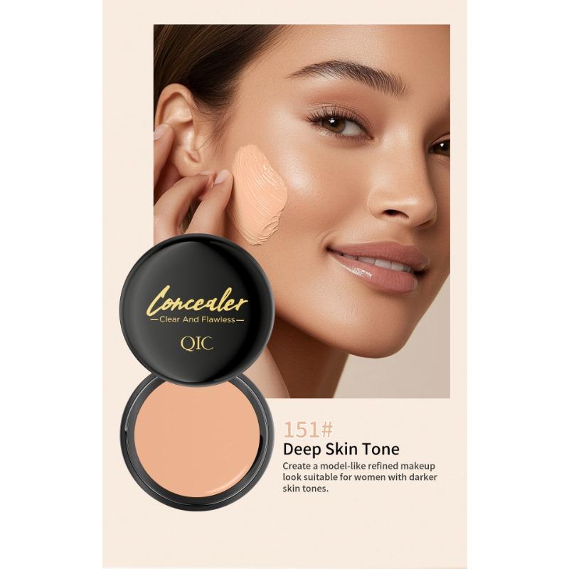 Concealer deckt Tattoo-Flecken, Aknenarben, Augenringe ab, unsichtbare Poren Concealer Dreifarbige Concealer-Palette