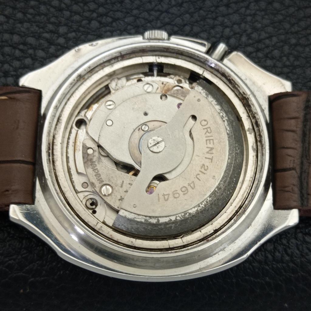 ORIENT CRYSTAL AUTOMATIC JAPAN 46941 MENS VINTAGE ORIGINAL DIAL WATCH a703597-1