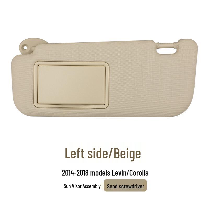 Toyota Corolla Levin Hybrid Sunshade Board (2014-2018) - Driver & Passenger Sides with Vanity Mirror
