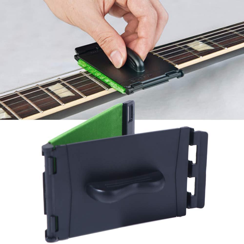 Cleaning Tool Guitar String Cleaner Brush Green Guitar Fretboard Rub String Cleaner Brush Bass