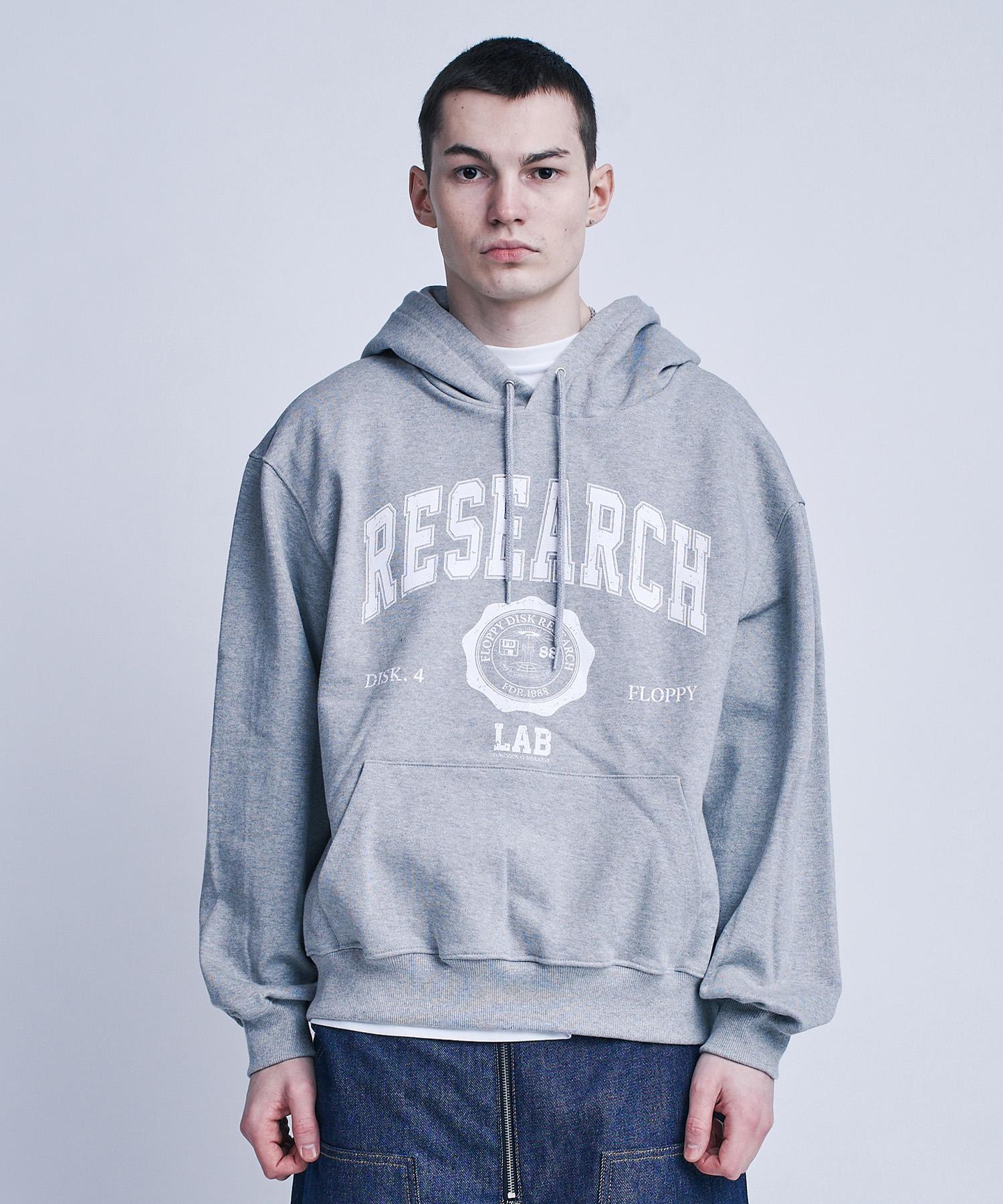 Fdr Vintage Crack Arch Logo_Melange Gray L