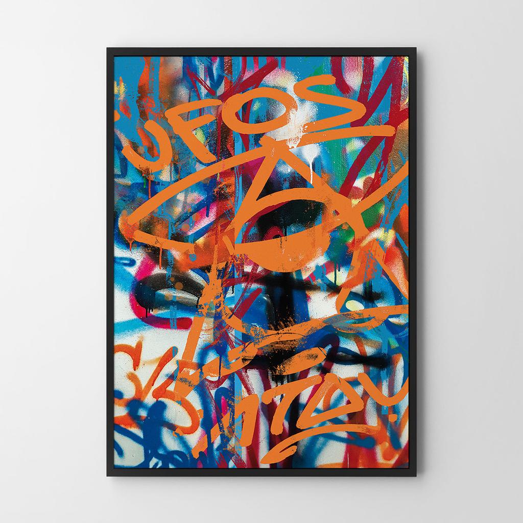 Poster Abstractions Graffiti Spray