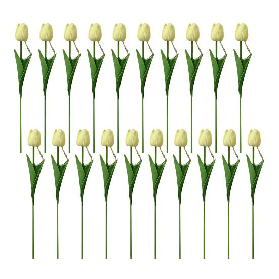 Yousheng Tulip Night Light Bouquet, Glowing Artificial Flowers with Petals, Handheld LED Lamp for Home Bedroom Decor, Valentine's Day Gift for Women