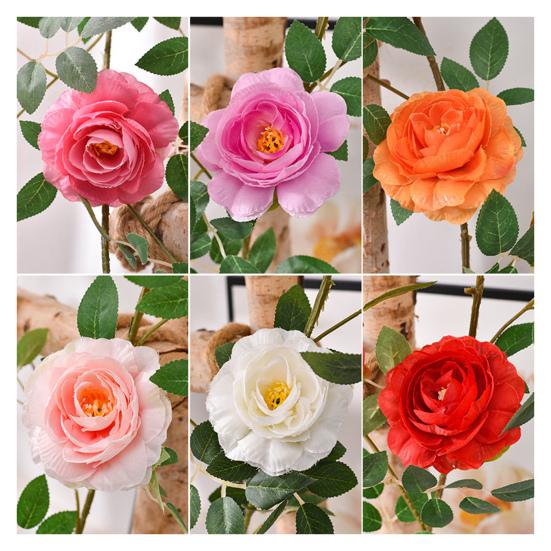 6FT Artificial Rose Vine Garland Fake Hanging Rose Ivy Plants Bendable Floral Garland Decoration for Wedding Home Party Garden Room Wall Decor