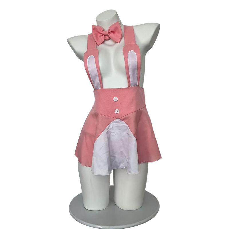 Soft cute rabbit attractive one-piece suit, erotic underwear, sexy pure desire to show buttocks, temptation free suit