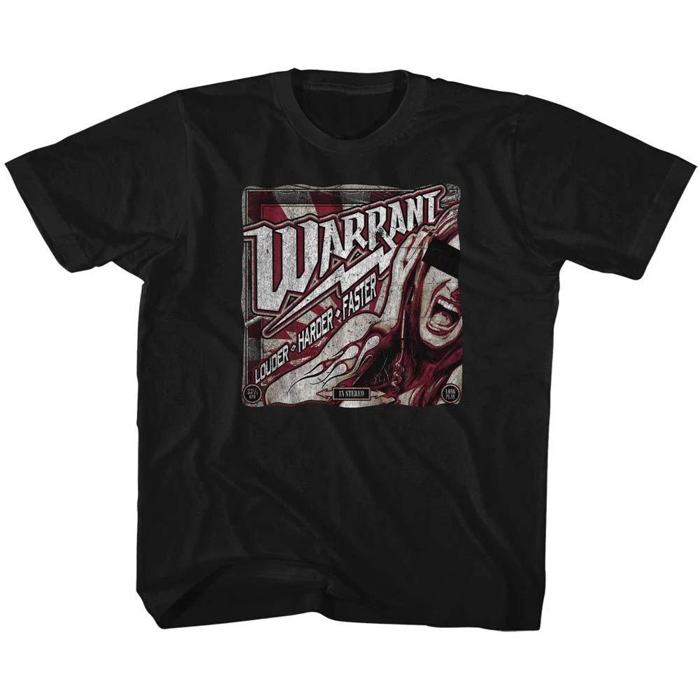 Warrant Louder Harder Faster Music Children s T-shirt 110
