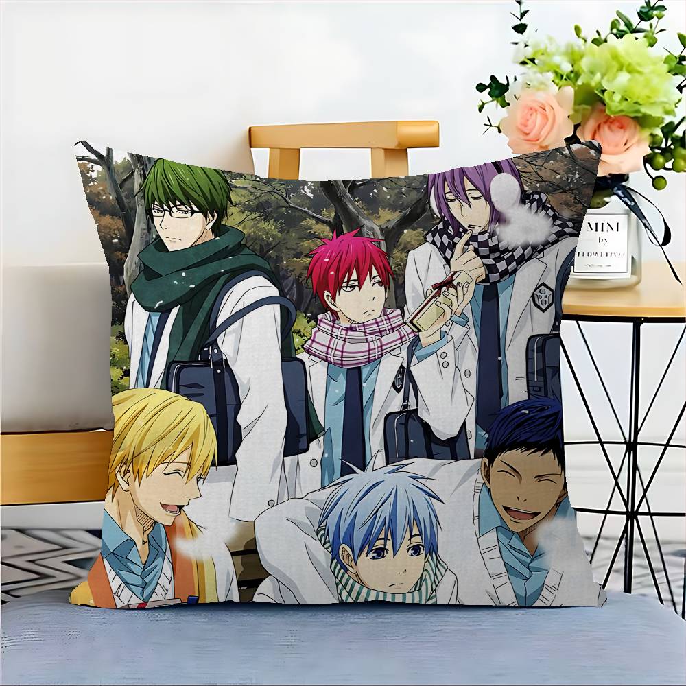 Japansk Anime Kuroko No Basket Kudde Gåva Hemma Kontor Dekoration Kudde Sovrum Soffa Bil Kuddfodral Kuddfodral
