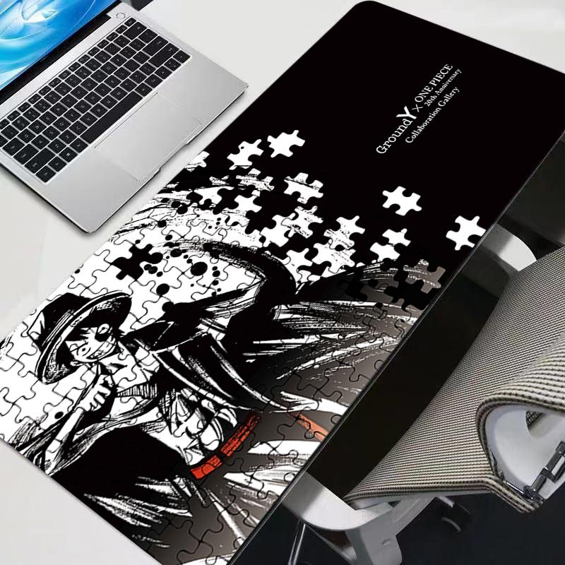 Neue Mauspads Großes One Piece Roronoa Zoro Anime Gamer Computer-Mauspad Gaming-Zubehör Tablet Varmilo Tastatur Mausepad