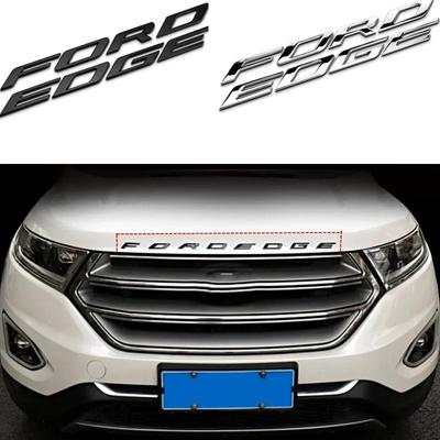 Insignia Emblema Insignia Logo Letras Pegatina ABS 3D Fordedge Capó Delantero del Coche Para EDGE 2015-2024 Accesorios de Estilo para Coche