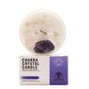 Third Eye Chakra Crystal Candle, Amethyst Rose Quartz