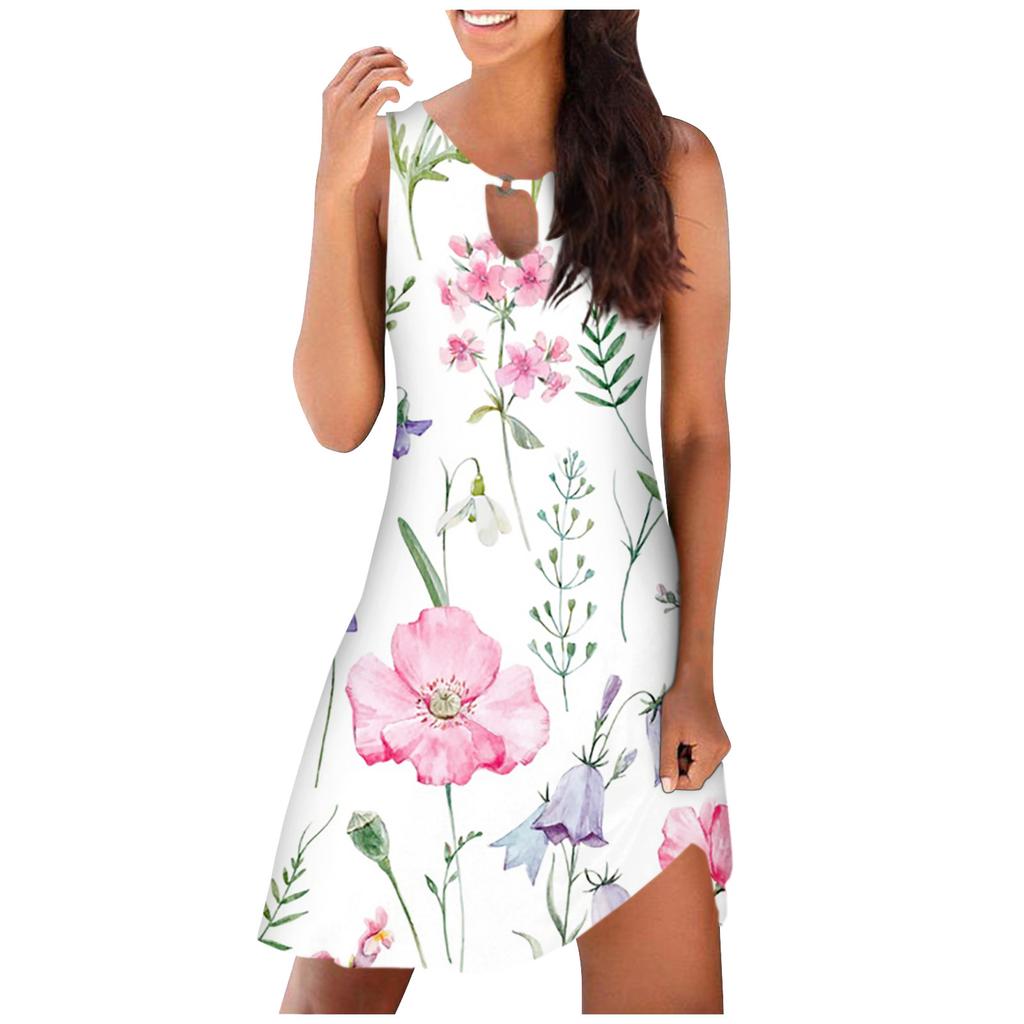 Women's Casual Long Summer Sun Dresses 2023 Long Sleeve V-Neck Flowy A Line Pleated Maxi Cocktail Dress