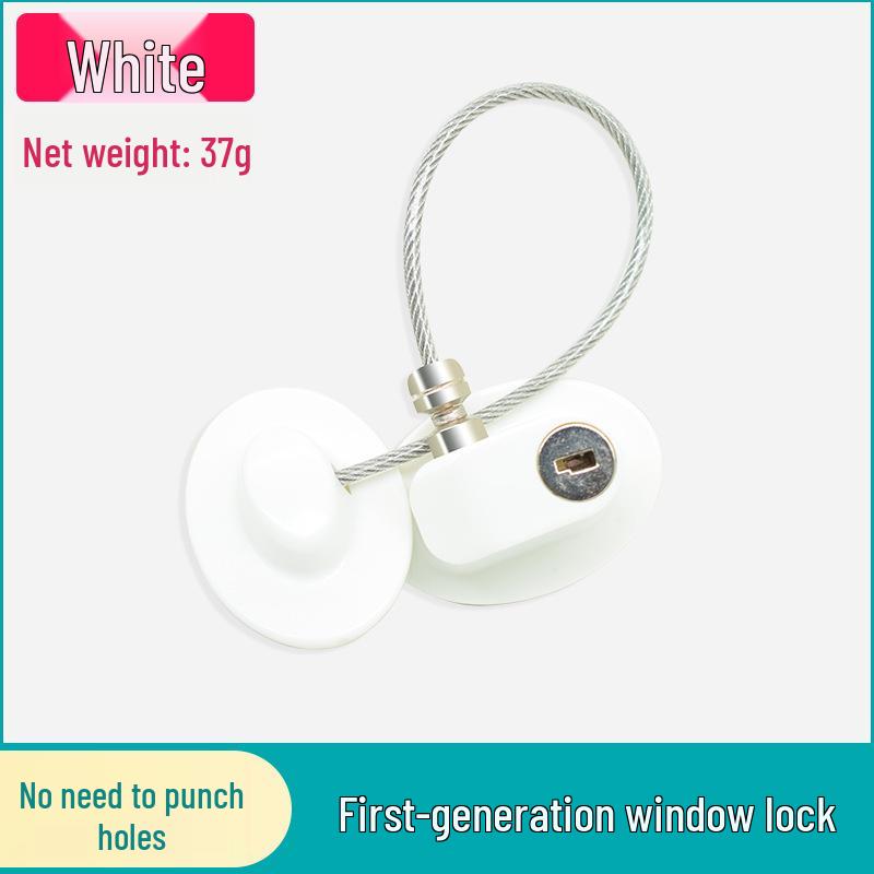 Casement Window Lock: No-Drill Child Safety Limiter with Password Protection