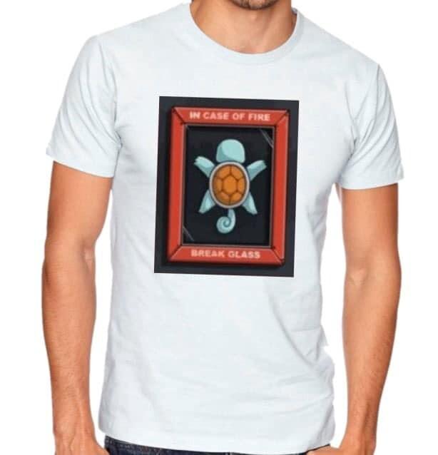 

Squirtle T shirt tee in case of emergency break glass XL