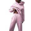 Couple Hoodie Set Womens 2-Piece Printed Tracksuit Casual Streetwear Fall Winter