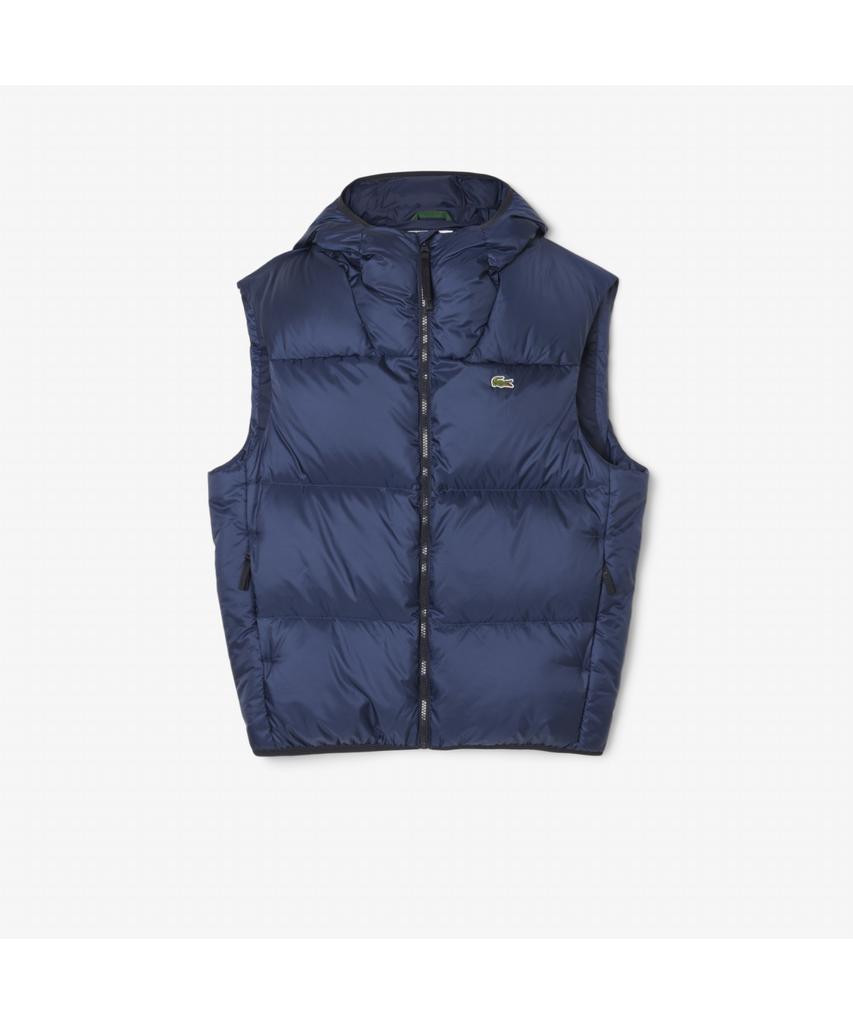 Lacoste Men'S Ripstop Duck Down Vest Bh2895-55N 166