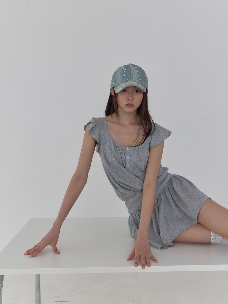 Eopegsyeon Clover Dress (Gray)