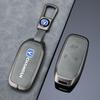 Changan 2020 COS1 Key Cover: Metal Shell & Leather Buckle for Oushang Pro Remote