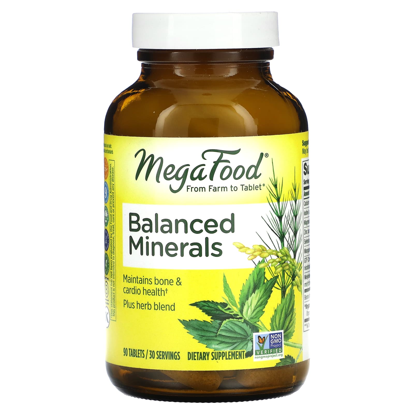 

Balanced Minerals, 90 Tablets