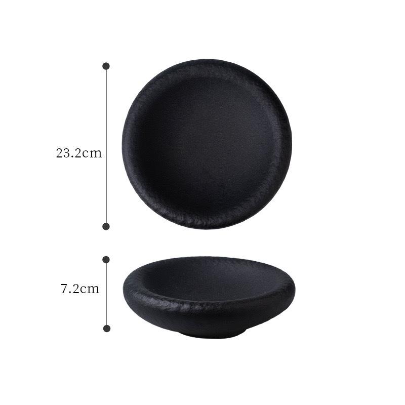 

Thickened Ceramic Dining Plate Sashimi Plates Dessert Bowl Pasta Dish Serving Plates Soup Plate Fruit Salad Bowl Dim Sum Dish