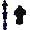 Men Skull Hooded Hoodies T-shirt Tank Tops Vest With Soft Material And Cosplay Style