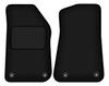 Schwarze Fußmatten für vorne für: Jeep Wrangler JL 4XE 5 Türen (2021-2023)
