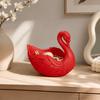 Birthdays Handmade Swan Shaped Key Holder Elegant Gift Idea Swan Organizer Multifunctional Swan Shaped Storage Tray Home Decor