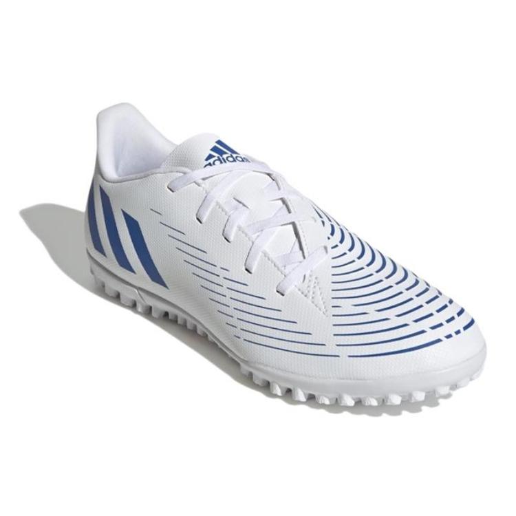 New Adidas Predator Edge.4 Tf 'White Blue' GX0011