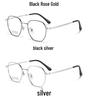 Ultra-Light Retro Metal Glasses Frame for High Prescription - Stylish Small Face Design