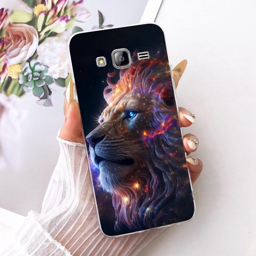 Clear For Samsung J3 2016 Case Cute Fashion Luxury Funny Cool Painted Casing For Samsung Galaxy J3 2016 J320A J320H J3109 J320FN
