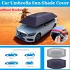 New Uv Resistant Waterproof Canopy Cover Car Roof Sun Umbrella Car Roof Cloth Dustproof