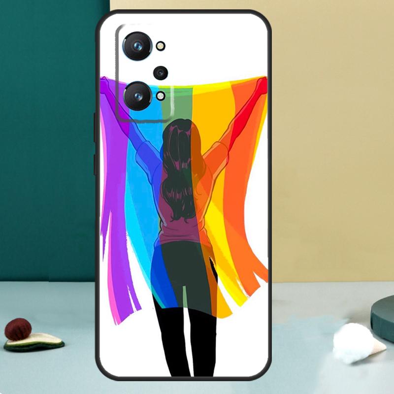

LGBT Gay Lesbian Pride For Realme 11 10 12 13 14 Pro Plus GT 7 6 5 Pro GT 6T C67 C61 C53 C51 C21Y C25S C75 C55 Case Realme 10 Pro