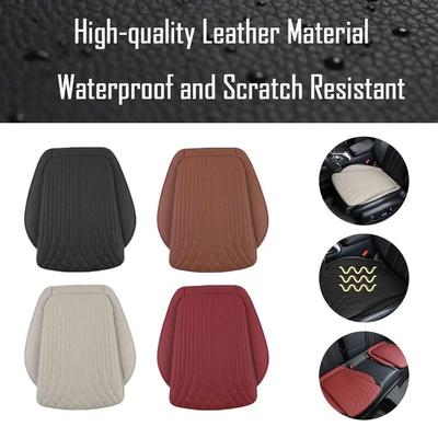 Car Seat Cover PU Leather Cars Seat Cushion Protector Four Seasons Breathable Interior Accessories Auto Anti Slip Seat Cushion
