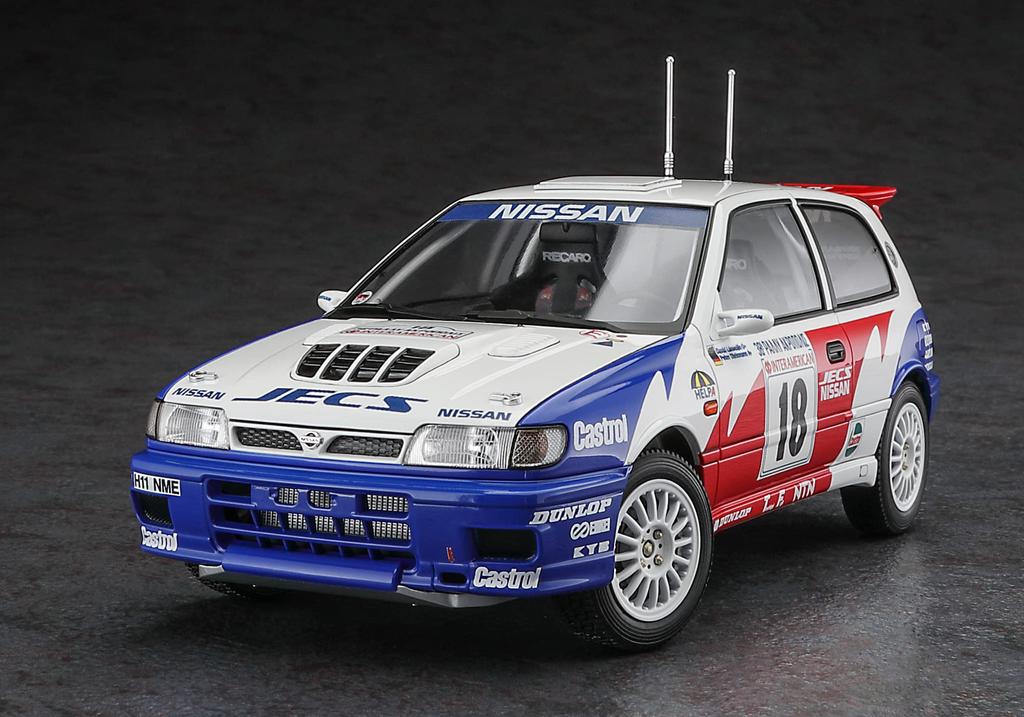 Hasegawa Nissan Pulsar 1991 Acropolis Rally Plastic Model HC53 1/24 (RNN14) GTI-R