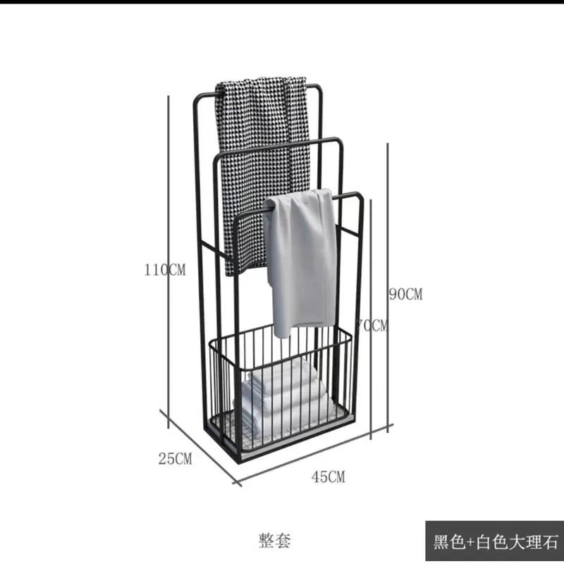 Raft pentru haine pentru baie de uz casnic lavoar din podea până în tavan, simplu, ușor, de lux, pentru depozitare pentru prosoape, rafturi pentru dormitor