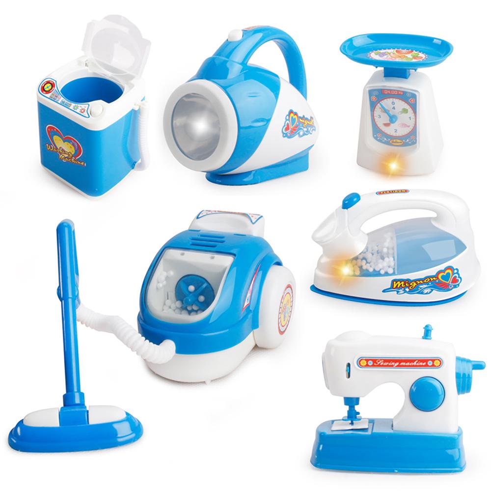 Mini Set da Cucina per Bambini: Lavatrice, Cuociriso, Frigorifero e Lampada - Giocattolo di Tendenza su TikTok