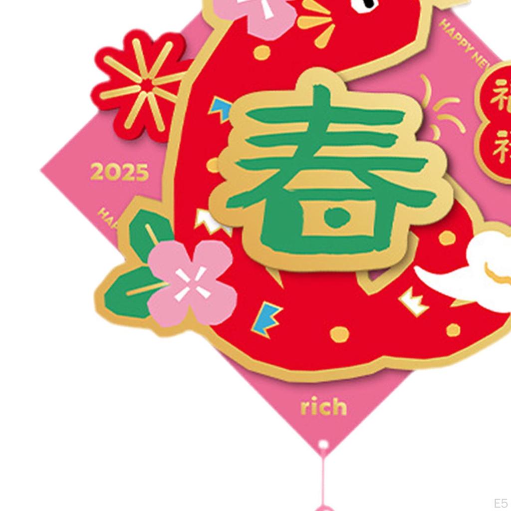 Chinese Year Decorations Door Stickers Home Gifts Holidays Accessories with Bless Words