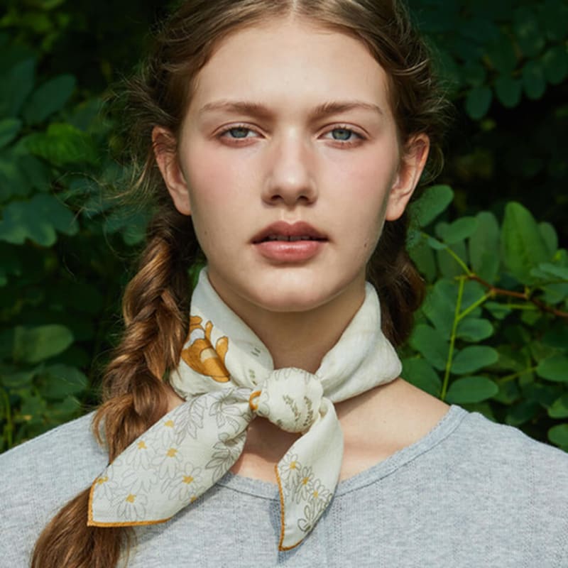 

ANA MAISON Lovely Rabbit Silk Wool Petit Scarf [PMPsw-1432] Lovely Rabbit