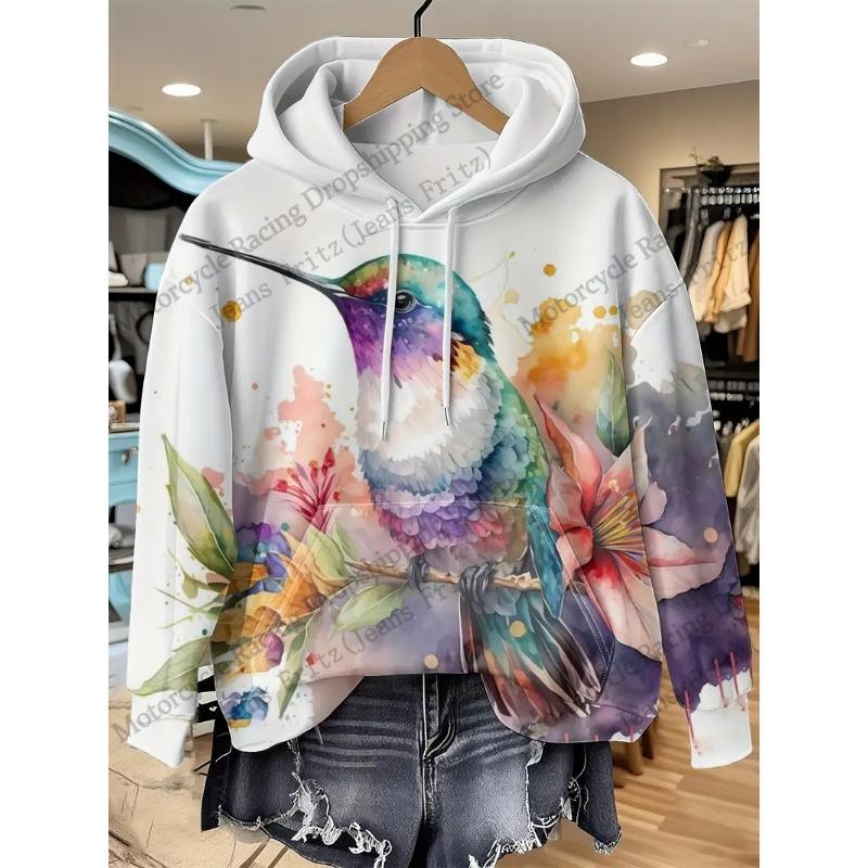 Women Hoodies Dragonfly Floral 3d Print Hoodie Women Fashion Oversized Hoodie Sweatshirt Women Sweats Long Sleeve Hoodie Falls