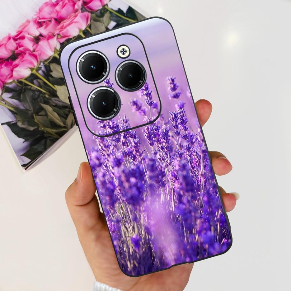 For Infinix Hot 40 Pro Case X6837 Cute Fashion Cover Soft Silicone Phone Case For Infinix Hot 40i Hot40 Pro Hot40i Fundas Bumper