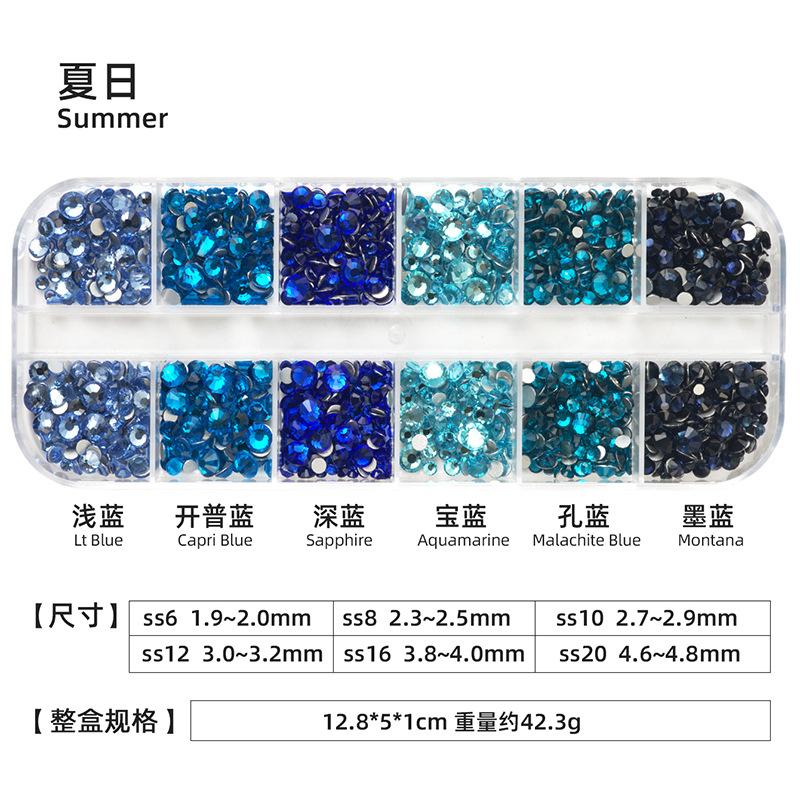 

Наклейка на лицо, комплект украшений, многоразмерная система смешивания цветов, стеклянная наклейка, бриллиант, смешанный, с плоским дном, бриллиант