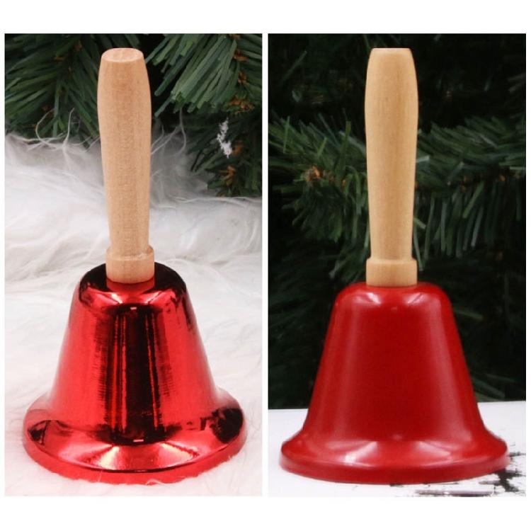 Laute Handglocke Weihnachtsmann Glöckchen Weihnachts-Handglocke Hochzeitsglocken Deko