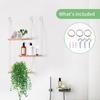 3 Tiers Plant Rack Living Room Decoration Macrame Wall Hanging Shelf Bohemian Wall Mounted Shelves Home 2 Colors