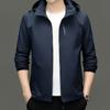 Fall 2025 new fashion casual men's hooded jackets, men's loose jackets, trendy coats, and padded clothes