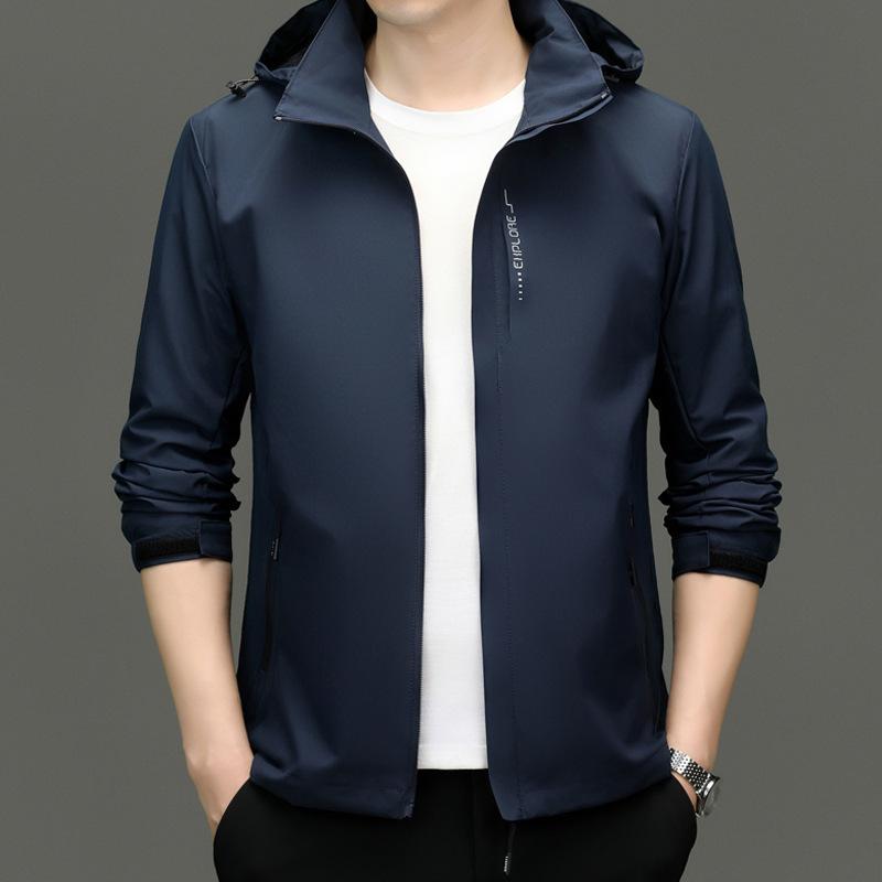 Fall 2025 new fashion casual men's hooded jackets, men's loose jackets, trendy coats, and padded clothes