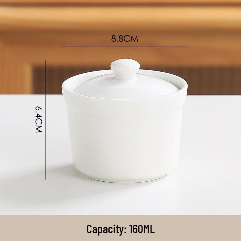 3.5-inch Ceramic Stew Bowl with Lid